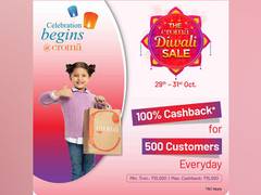 
      
      Croma announces Diwali sale with a promise of 100 percent...
      
      