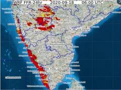 
      
      Moderate flash flood risk in Karnataka, Goa for next 24 hours: CWC
      
      