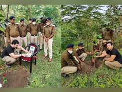 
      
      Greenman Viral Desai's unique tribute to CDS Bipin Rawat
      
      