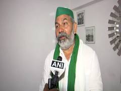 
      
      Rakesh Tikait reaches Mumbai to attend 'Kisan-Mazdoor...
      
      