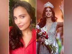 
      
      Lara Dutta wishes a 'glorious reign' to Miss Universe 2021...
      
      