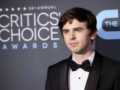 
      
      Freddie Highmore reveals he got married during 'Jimmy Kimmel...
      
      