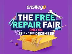 
      
      Onsitego is Offering 'Free Repairs' to all on 18th &amp; 19th...
      
      