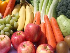 
    Including 2 fruit and 3 vegetable servings may lead to longer life
    
