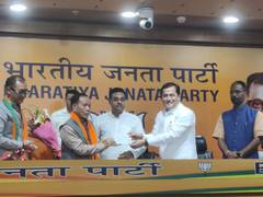 
      
      Two Congress MLAs from Manipur join BJP
      
      