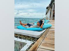 
      
      Vicky Kaushal shares picture of chilling amid blue waters
      
      