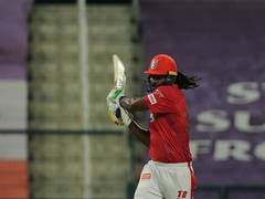 
      
      IPL 13: Gayle's 99-run knock guides KXIP to 185/4 against RR
      
      