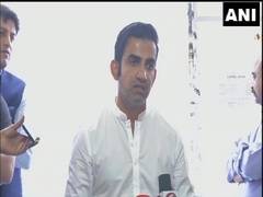 
      
      Gambhir hits out at AAP over 'missing' posters, trolling 
      
      