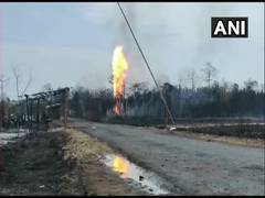 
      
      Diversion of gas flow from Baghjan blowout well number five...
      
      