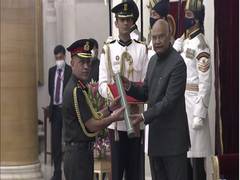 
      
      President Kovind confers honorary rank of General of Indian...
      
      