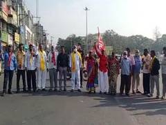
      
      Bharat Bandh: TDP, Left parties stage protest in Andhra...
      
      