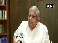 
      
      Dhankhar to file his V-P nomination on Monday
      
      
