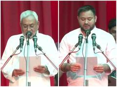 
      
      Bihar: Nitish Kumar sworn in as CM; Tejashwi Yadav to be his Deputy
      
      