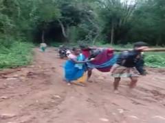 
      
      TN: Pregnant woman carried for 6-km in cloth cradle in Erode
      
      