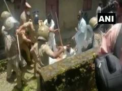 
      
      Kerala police cane charge protesting Youth Cong workers 
      
      