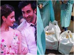 
      
      Ranbir-Alia wedding: Refreshments distributed to media
      
      