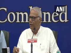 
      
      Oppn's candidate Yashwant Sinha terms Prez polls 'a big battle'
      
      