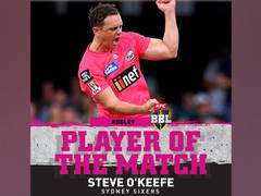 
      
      BBL: Sydney Sixers re-signs Australian spinner Steve O'Keefe
      
      