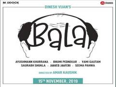 
      
      Ayushmann Khurrana's 'Bala' gets  a new release date 
      
      