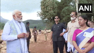 
      
      PM Modi visits landslide-affected area in Wayanad
      
      