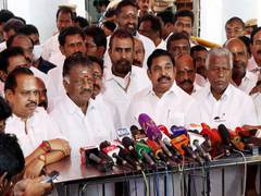 
      
      No end to EPS-OPS feud: Over 100 AIADMK members sacked
      
      