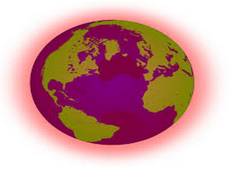 
      
      Carbon emissions from volcanic rocks produce global warming...
      
      