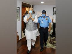 
      
      Rajnath Singh congratulates IAF on its response to China in...
      
      