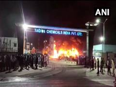 
      
      Fire doused at chemical factory in Gujarat's Bharuch
      
      