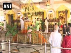 
      
      Priests perform 'Jal Yatra' of Lord Jagannath in Ahmedabad...
      
      