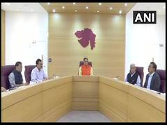 
      
      Gujarat CM chairs high-level meeting ahead of Trump's visit 
      
      