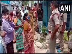 
      
      Villagers in Andhra Pradesh's Guntur protest against opening...
      
      