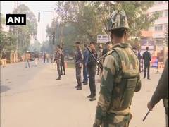 
      
      Security personnel stand guard in Guwahati as ULFA-I calls...
      
      