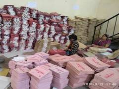 
      
      KVIC's unique plastic mixed handmade paper gets patent for...
      
      