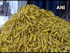 
      
      Karnataka: High turmeric prices bringing smiles on faces of...
      
      