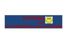 
      
      A unique, practical and effective way of bringing happiness...
      
      