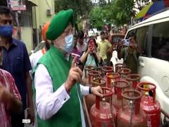 
      
      Bhabanipur bypolls: Union Minister Hardeep Puri campaigns for...
      
      