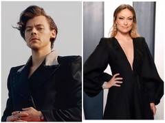 
      
      Olivia Wilde supports beau Harry Styles' new beauty brand
      
      