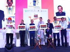 
      
      Health Minister Harsh Vardhan launches 'Trans-Fat Free' logo
      
      