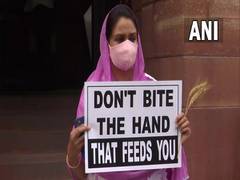 
      
      'Don't bite hand that feeds you': SAD MP Harsimrat Kaur...
      
      