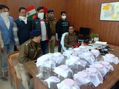
      
      Two held with illegal arms in Haryana's Sirsa
      
      