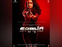 
      
      Shraddha unveils new poster of 'Saaho'
      
      