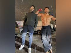 
      
      Tiger shroff shares pictures from sets of 'Ganapath'
      
      