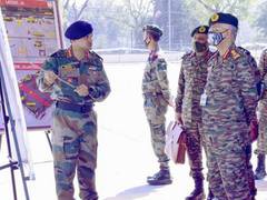 
      
      Indian Army chief reviews preparations of DefExpo 2022 in...
      
      