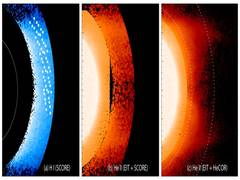 
      
      NASA sounding rocket finds helium structures in Sun's atmosphere
      
      