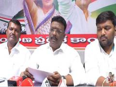 
      
      Cong criticises KCR for not addressing Telangana farmers' issues
      
      