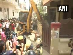 
      
      PDA conducts demolition drive at Javed Ahmed's residence
      
      
