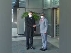 
      
      Turkmenistan FM Meredov arrives in Delhi to participate in...
      
      