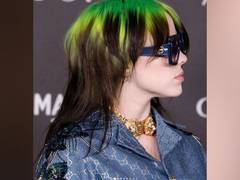 
      
      Billie Eilish's green mullet hairstyle was an accident
      
      