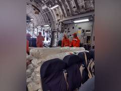 
      
      NDRF sends relief material to war-hit Ukraine
      
      