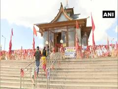 
      
      Devotees visit Shimla's Hatu temple to offer prayers during...
      
      